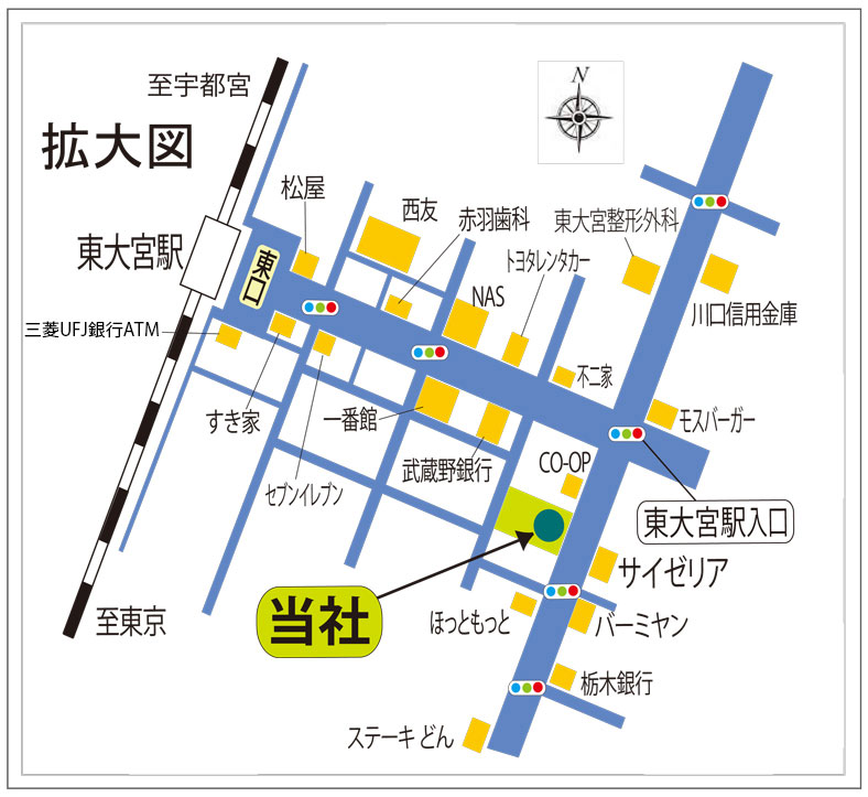 株式会社クレイリッシュ - 会社案内図
